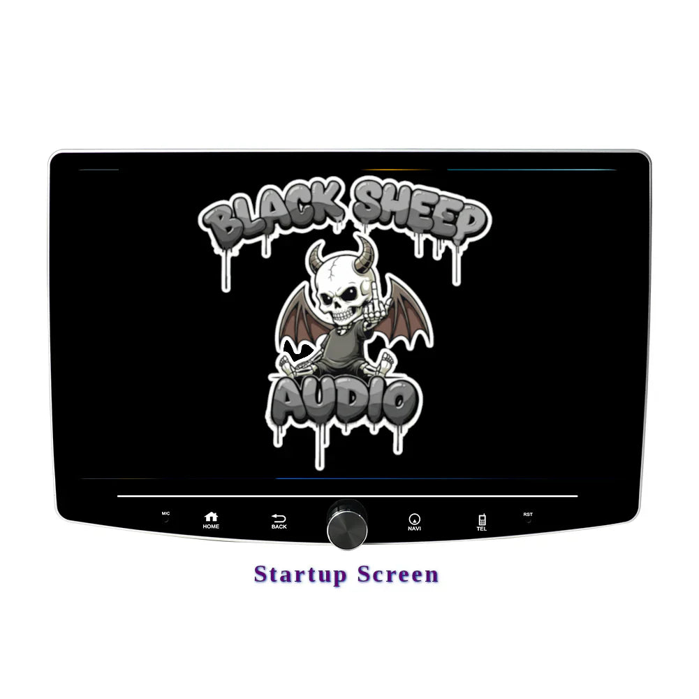 Black Sheep Audio | BXE073 | 10.1" | Rotating Big Screen | Android/Apple Car Radio