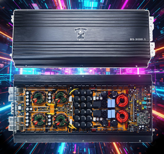 Black Sheep Audio | BS-3000.1D | (Korean) 3K | HIGH POWER CLASS D CAR AUDIO AMP