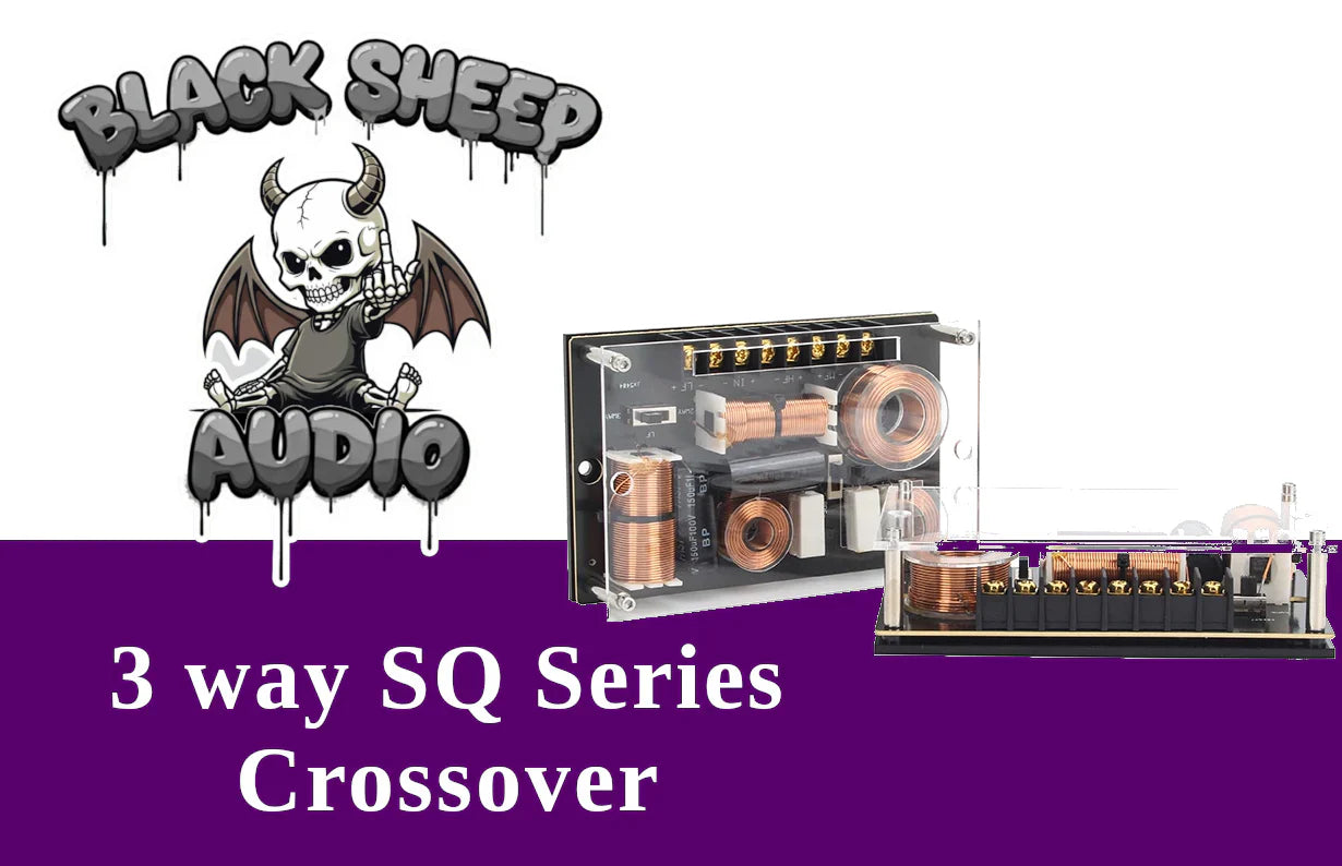 Black Sheep Audio |  6.5 " | Sq 3 way component set