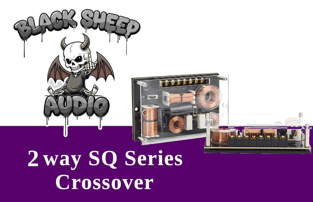 Black Sheep Audio | 6.5" | 2 way SQ Component Set  | 200w Rms