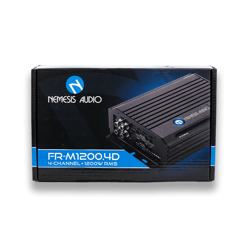 Nemesis Audio - FR-M1200.4D 4-Channel Amplifier