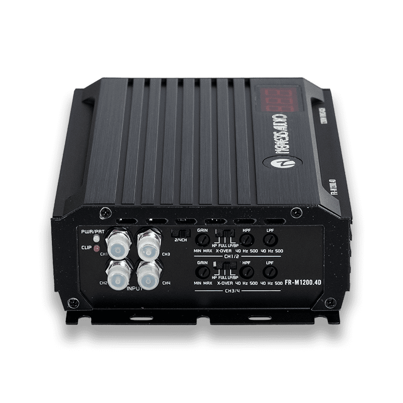 Nemesis Audio - FR-M1200.4D 4-Channel Amplifier