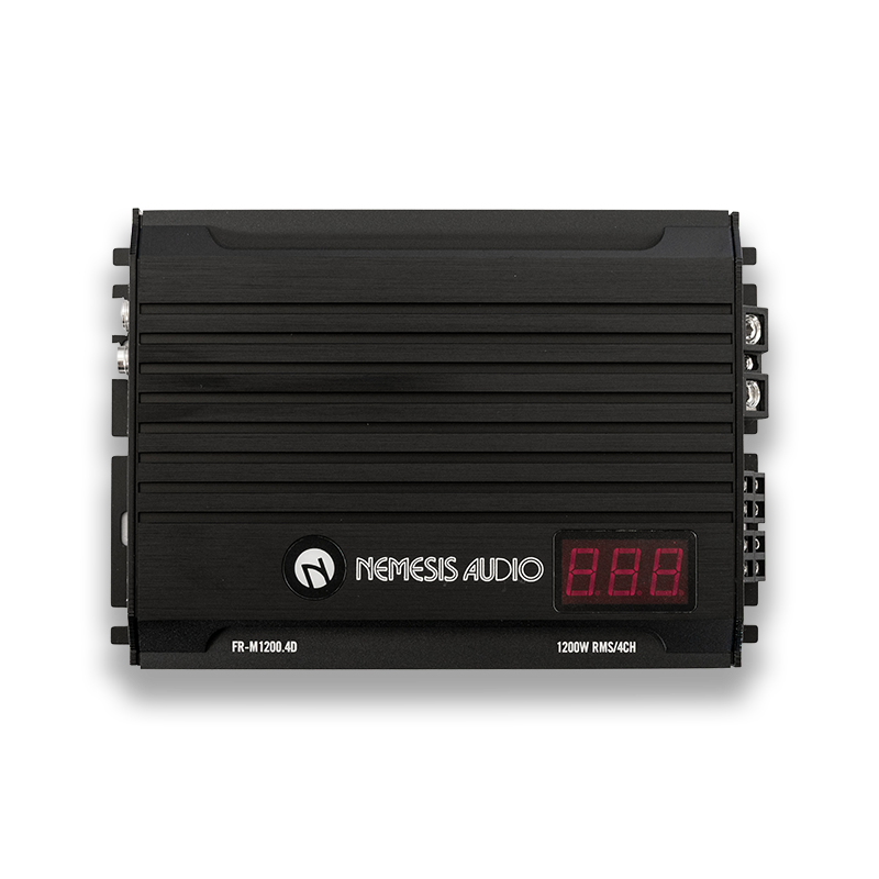 Nemesis Audio - FR-M1200.4D 4-Channel Amplifier