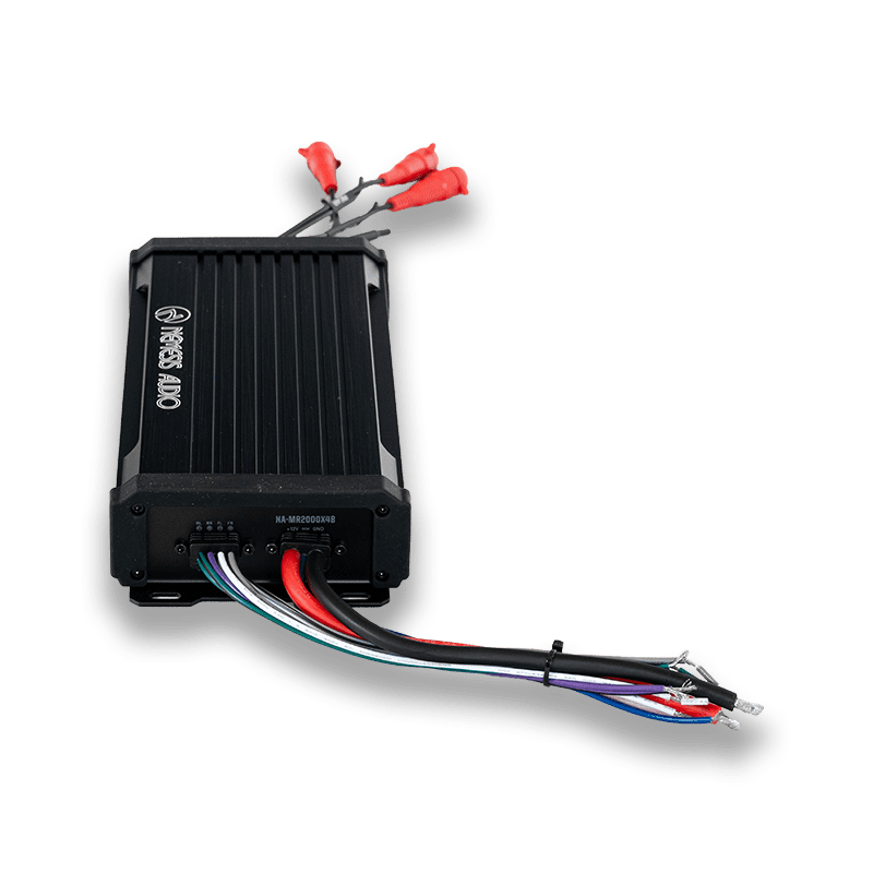 Nemesis Audio - NA-MR2000X4B Marine/Powersports 4-Channel Amplifier