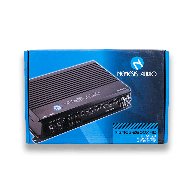 Nemesis Audio - FIERCE-2600X4D 4-Channel Amplifier