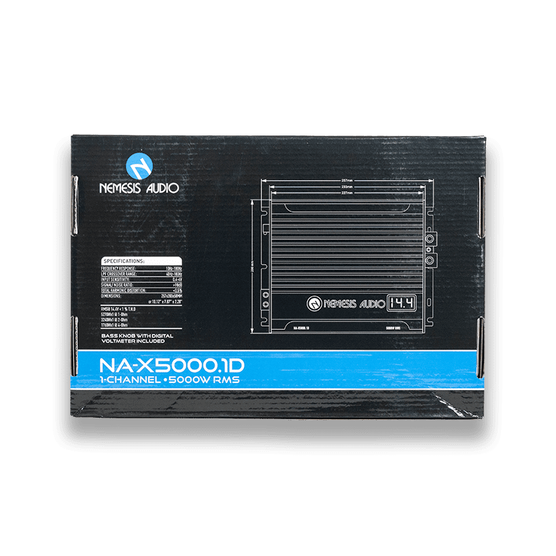 Nemesis Audio - NA-X5000.1D Monoblock Amplifier