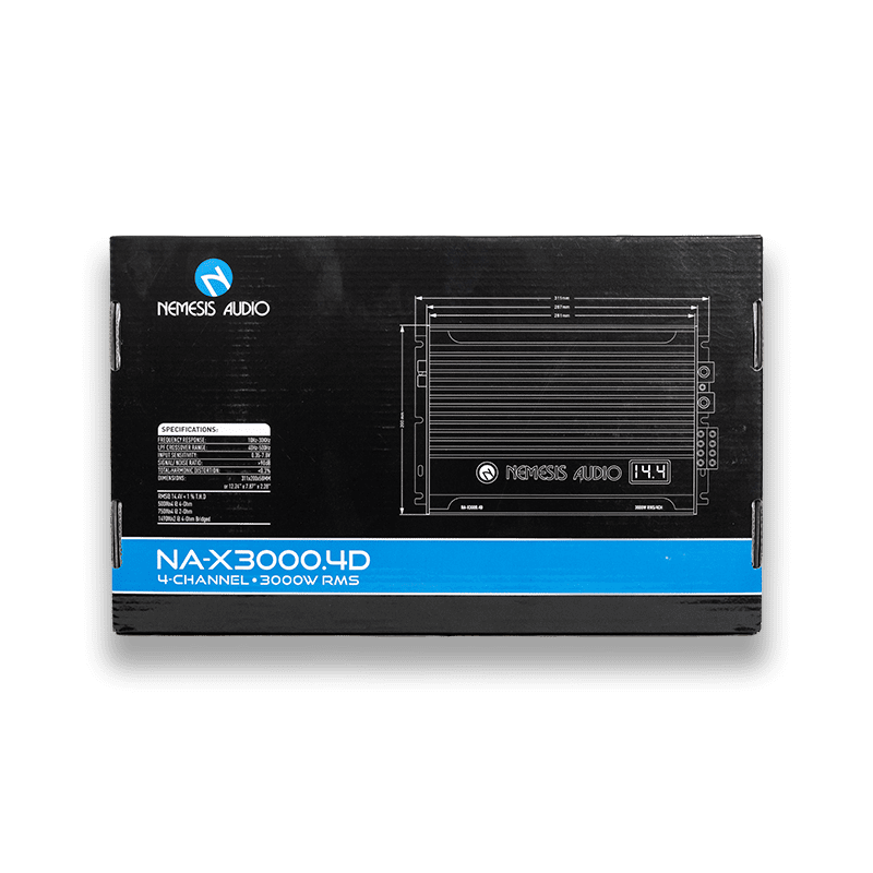 Nemesis Audio - NA-X3000.4D 4-Channel Amplifier