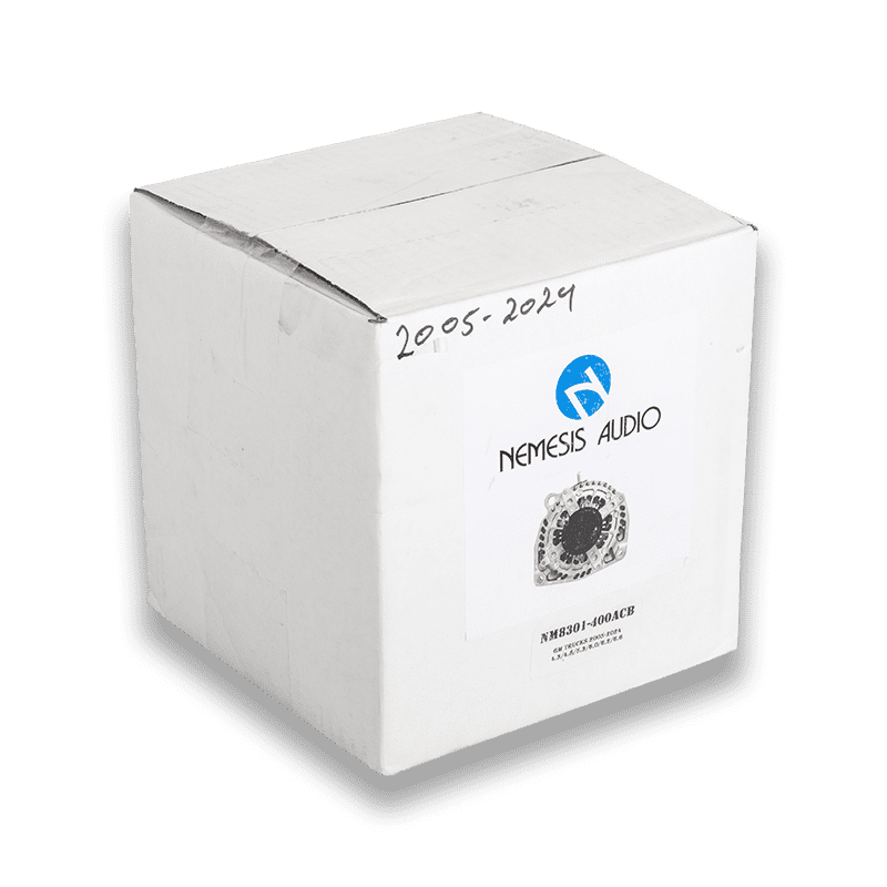 Nemesis Audio | NM8301-400ACB | Alternator for 2005–2024 GM Trucks