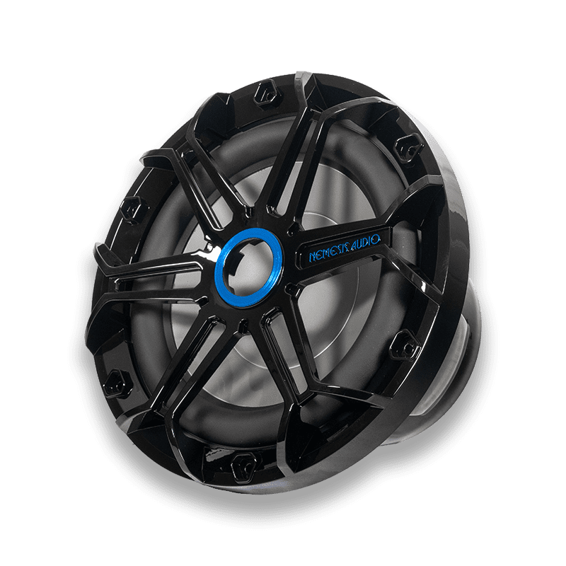 Nemesis Audio | SOAK-10 | 10″ | Marine Subwoofer with RGB Lighting