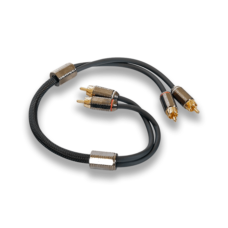 Nemesis Audio | NM-RCA1.5 | 1.5ft | 2CH Triple Shielded RCA Cable