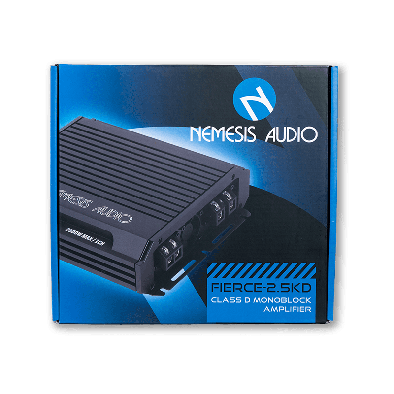 Nemesis Audio | FIERCE-2.5KD | 1250W RMS | Monoblock Amplifier