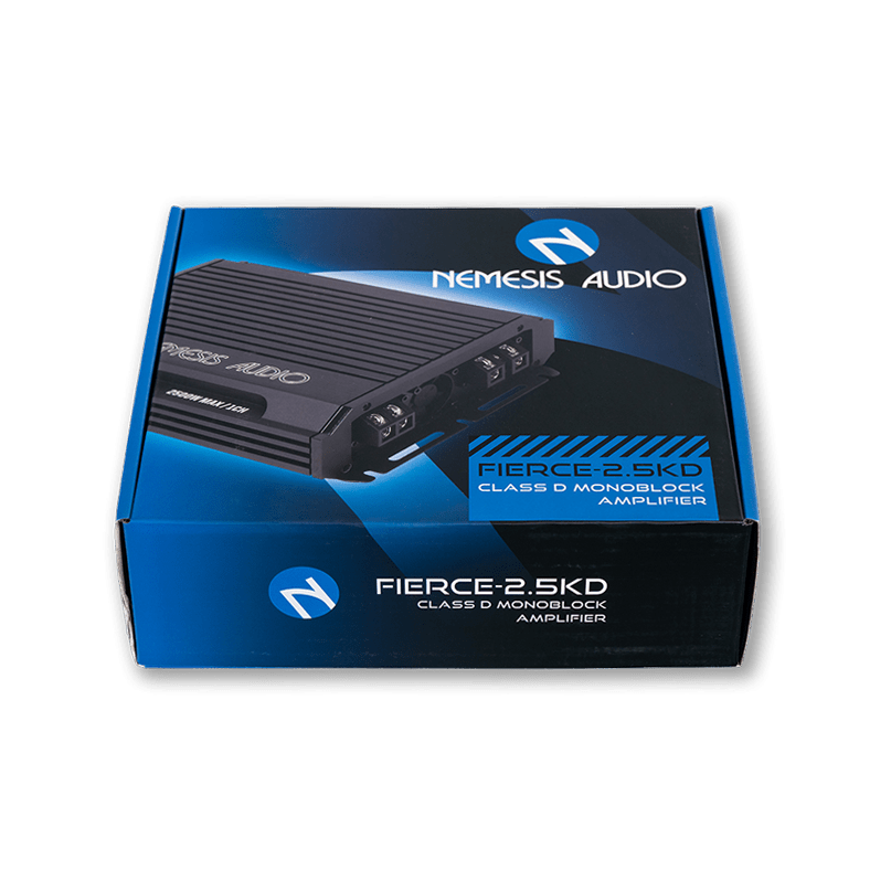 Nemesis Audio | FIERCE-2.5KD | 1250W RMS | Monoblock Amplifier