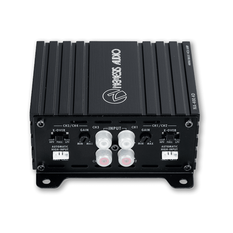 Nemesis Audio | NA-400.4D | 400W Max | Micro 4-Channel Amplifier