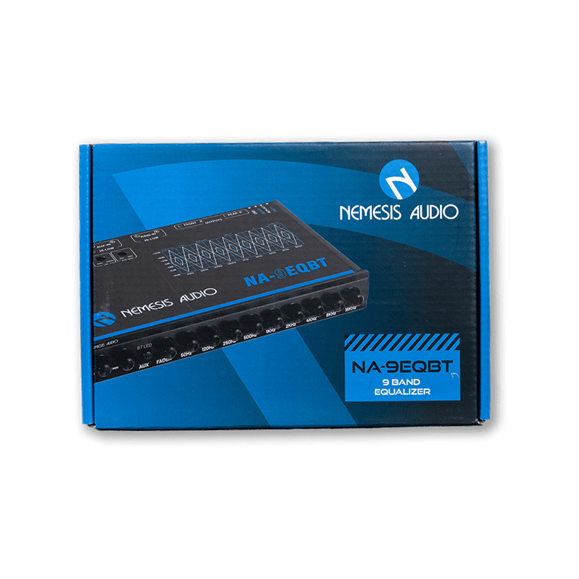Nemesis Audio | NA-9EQBT | 9-Band Bluetooth Equalizer w/ 6V Output
