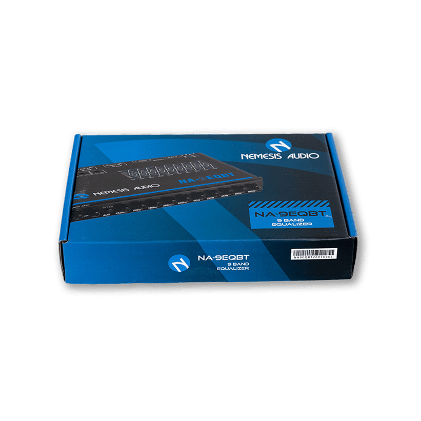 Nemesis Audio | NA-9EQBT | 9-Band Bluetooth Equalizer w/ 6V Output