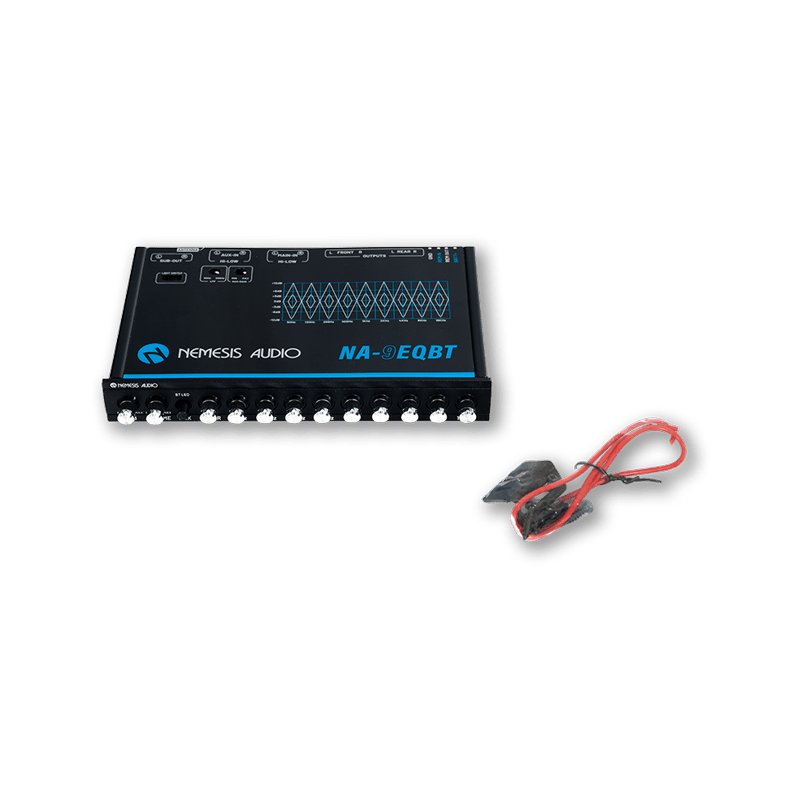 Nemesis Audio | NA-9EQBT | 9-Band Bluetooth Equalizer w/ 6V Output