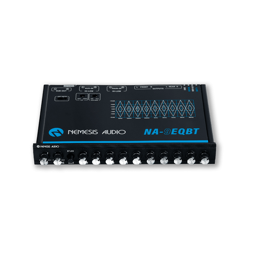 Nemesis Audio | NA-9EQBT | 9-Band Bluetooth Equalizer w/ 6V Output