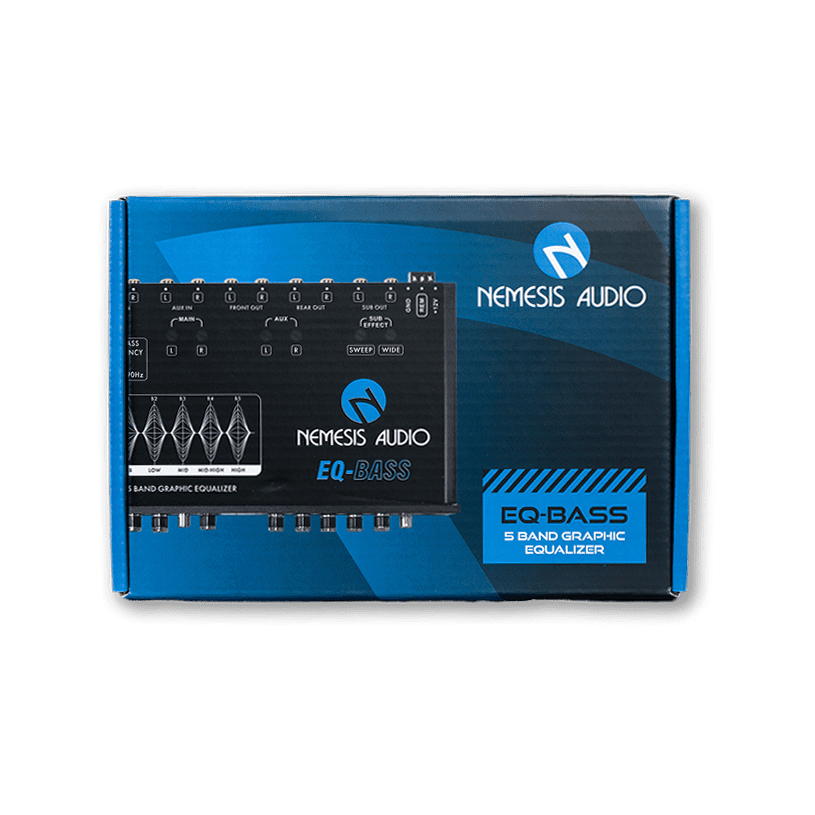 Nemesis Audio | EQ-BASS | 5 Band Graphic Equalizer w/ 8V Output