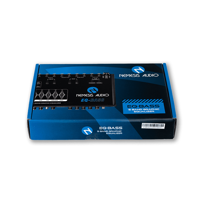Nemesis Audio | EQ-BASS | 5 Band Graphic Equalizer w/ 8V Output