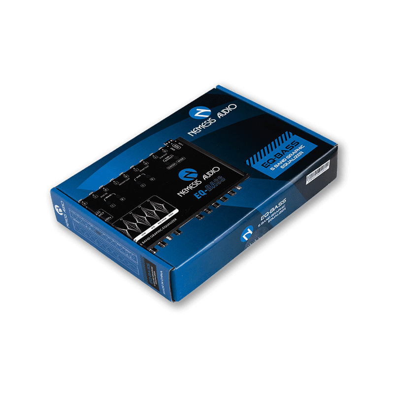 Nemesis Audio | EQ-BASS | 5 Band Graphic Equalizer w/ 8V Output