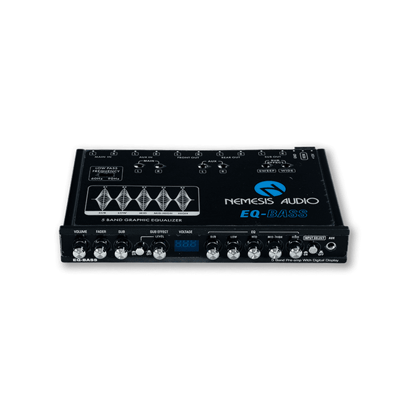 Nemesis Audio | EQ-BASS | 5 Band Graphic Equalizer w/ 8V Output