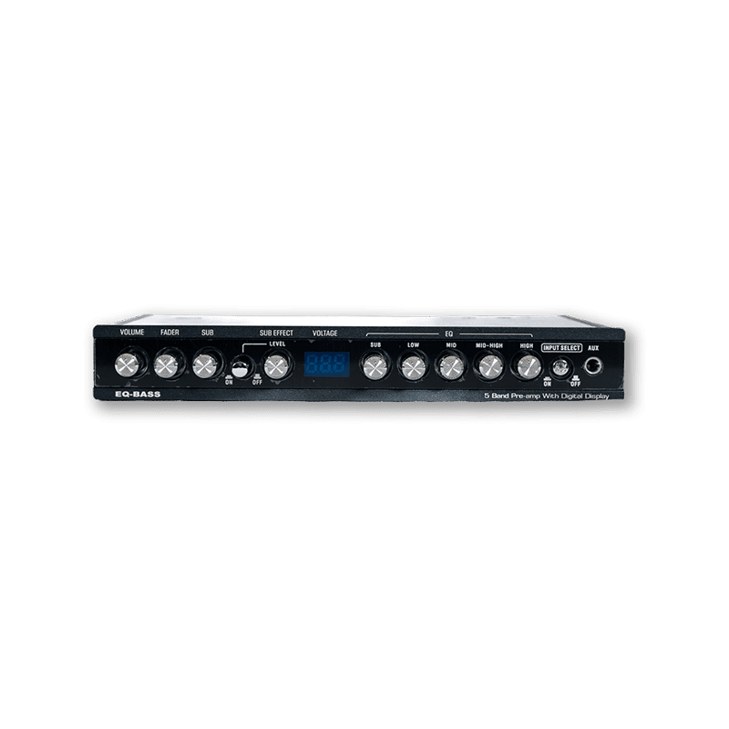 Nemesis Audio | EQ-BASS | 5 Band Graphic Equalizer w/ 8V Output