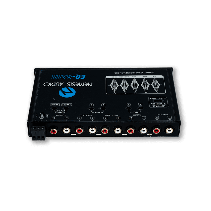 Nemesis Audio | EQ-BASS | 5 Band Graphic Equalizer w/ 8V Output