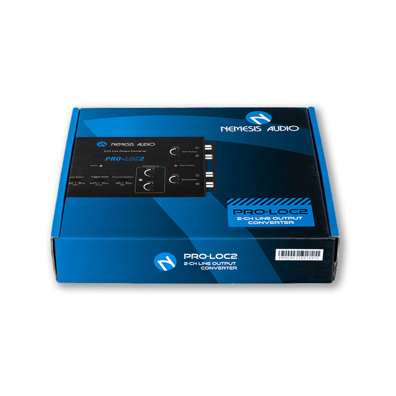 Nemesis Audio | PRO-LOC2 | 2-Channel Line Output Converter