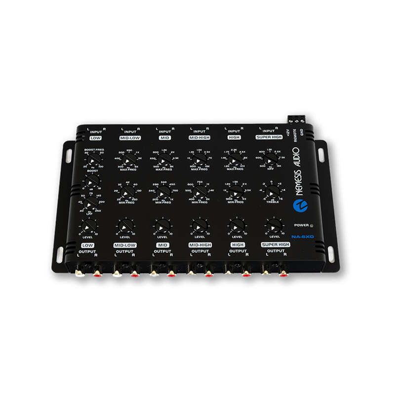 Nemesis Audio | NA-6XO | 6-Way Electronic Crossover w/ 8V Output