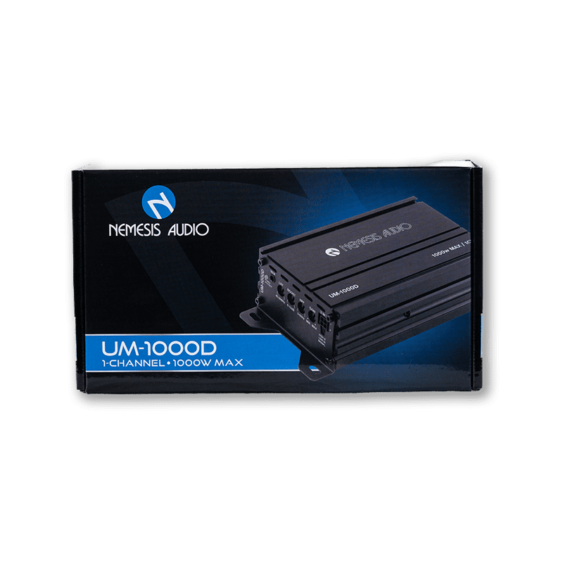 Nemesis Audio | UM-1000D | 500W RMS | Slim Monoblock Amplifier