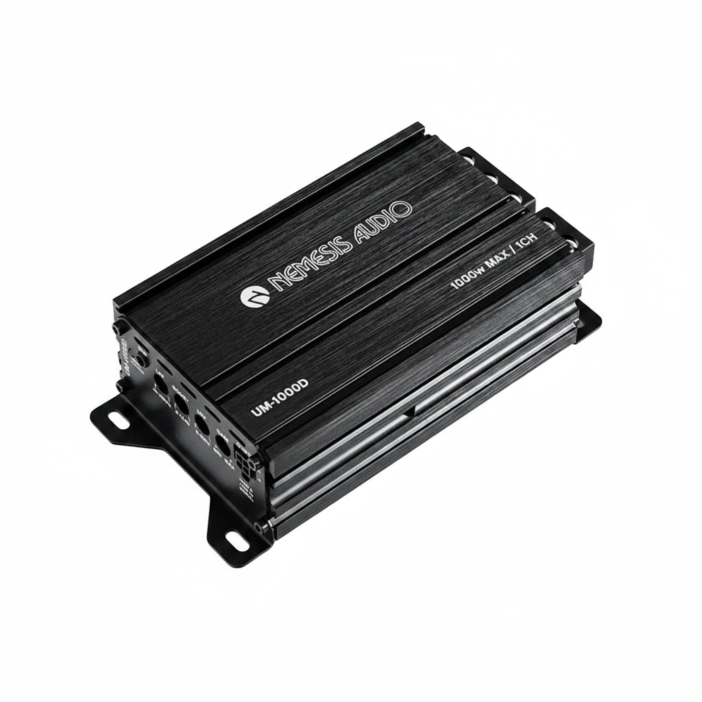 Nemesis Audio | UM-1000D | 500W RMS | Slim Monoblock Amplifier
