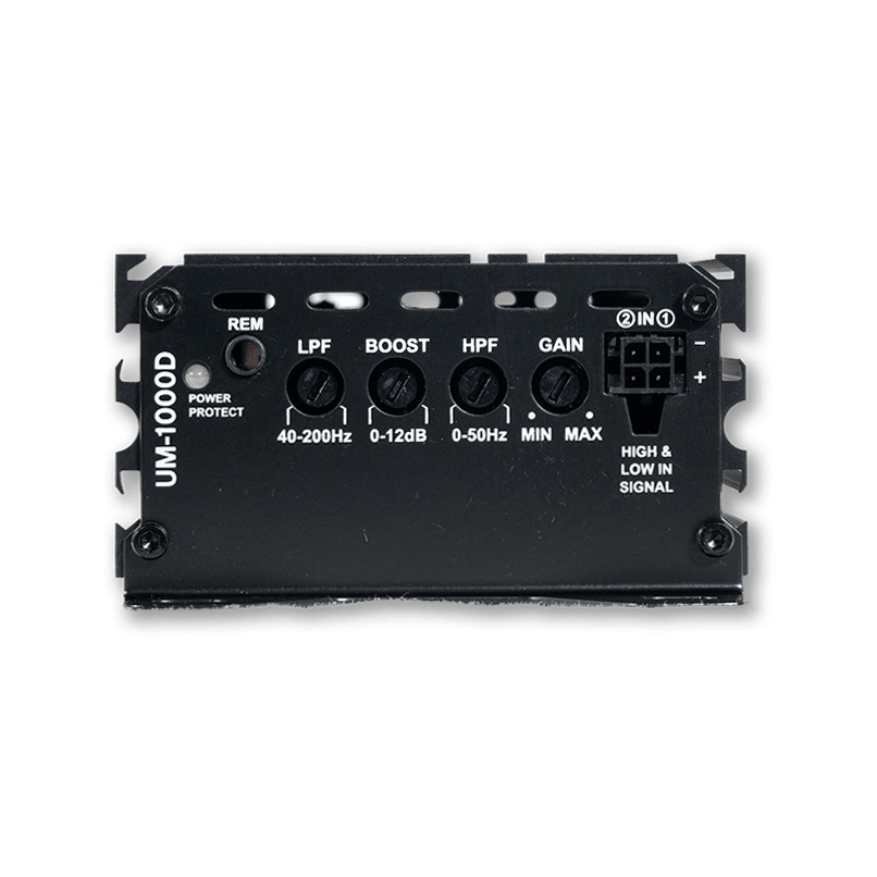 Nemesis Audio | UM-1000D | 500W RMS | Slim Monoblock Amplifier