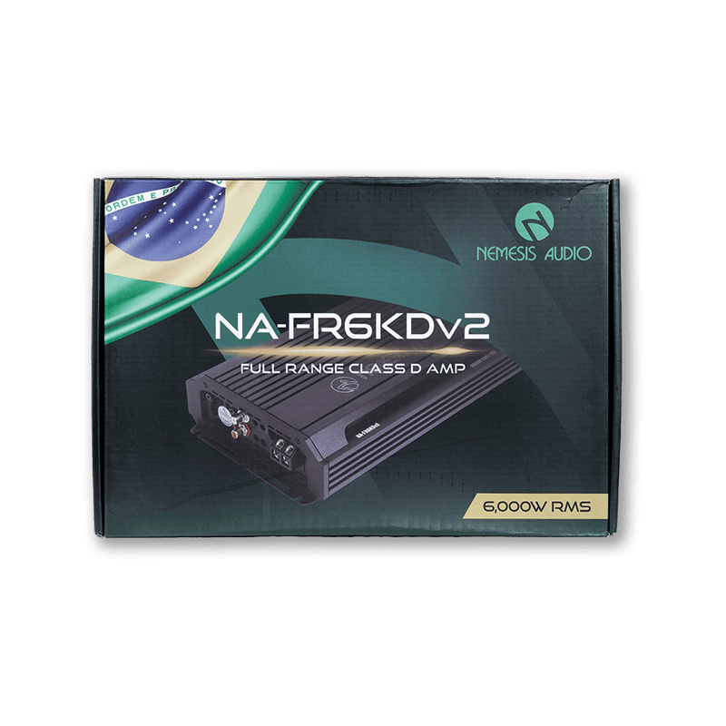 Nemesis Audio | NA-FR6KDv2 | 6110W RMS | Full Range |Class D Amplifier