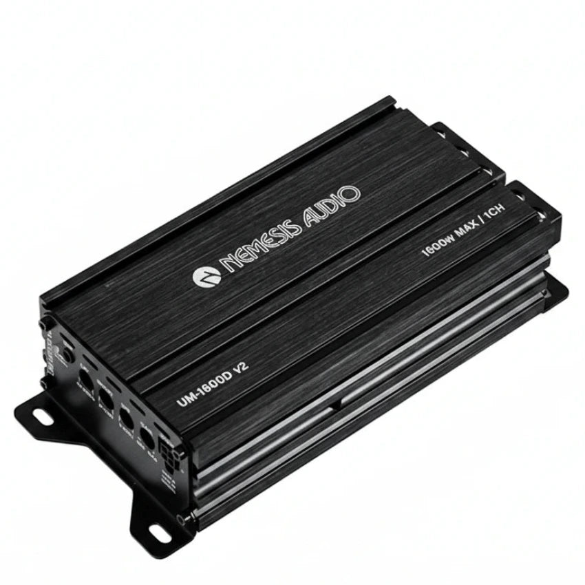 Nemesis Audio | UM-1600D V2 | 800W RMS | Slim Monoblock Amplifier