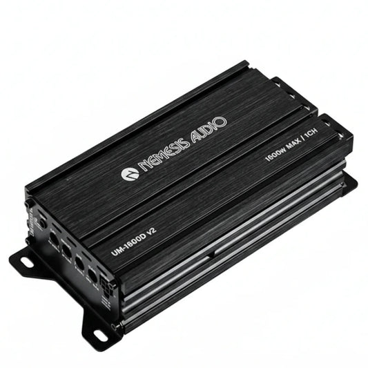 Nemesis Audio | UM-1600D V2 | 800W RMS | Slim Monoblock Amplifier