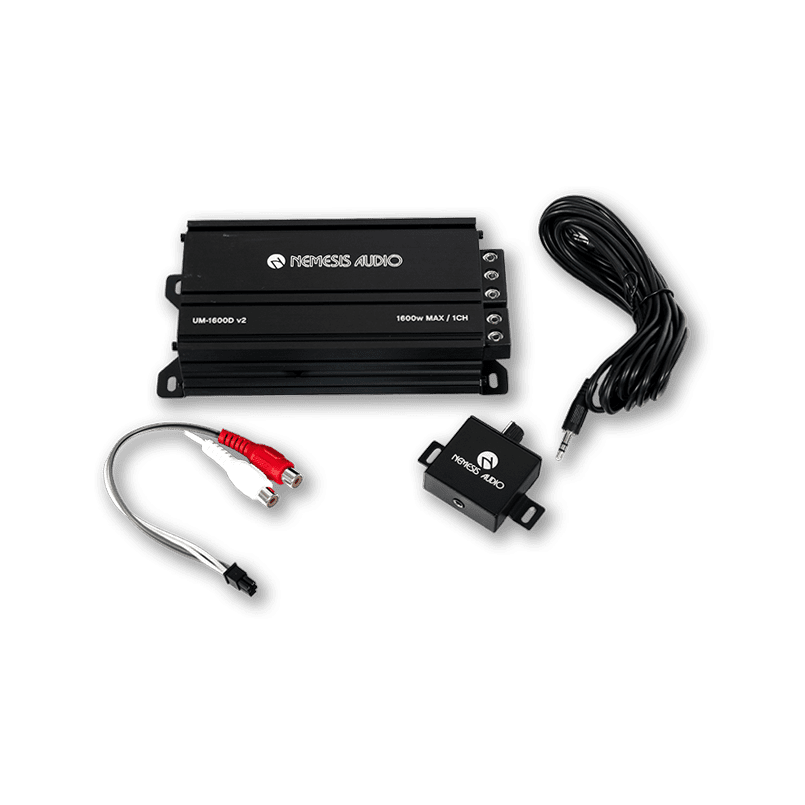 Nemesis Audio | UM-1600D V2 | 800W RMS | Slim Monoblock Amplifier