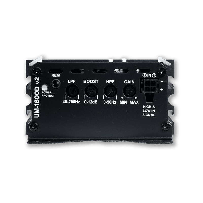 Nemesis Audio | UM-1600D V2 | 800W RMS | Slim Monoblock Amplifier