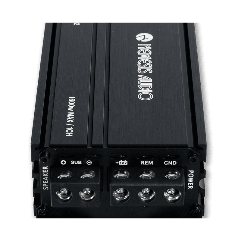 Nemesis Audio | UM-1600D V2 | 800W RMS | Slim Monoblock Amplifier