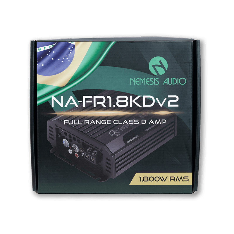 Nemesis Audio | NA-FR1.8KDv2 | 1870W RMS | Full Range | Class D Amplifier