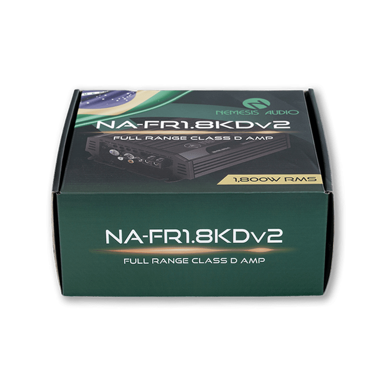 Nemesis Audio | NA-FR1.8KDv2 | 1870W RMS | Full Range | Class D Amplifier
