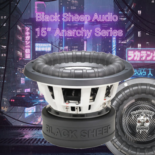 Black Sheep Audio | 15" |Anarchy Series | 4000w Rms | Dual 1/2/4 Ohm