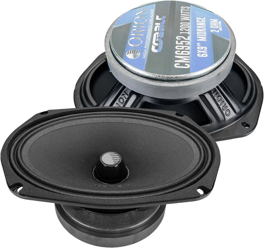 Orion - CM6952 - 6x9 Inch 2 Ohm Midrange Speaker 300 Watts RMS