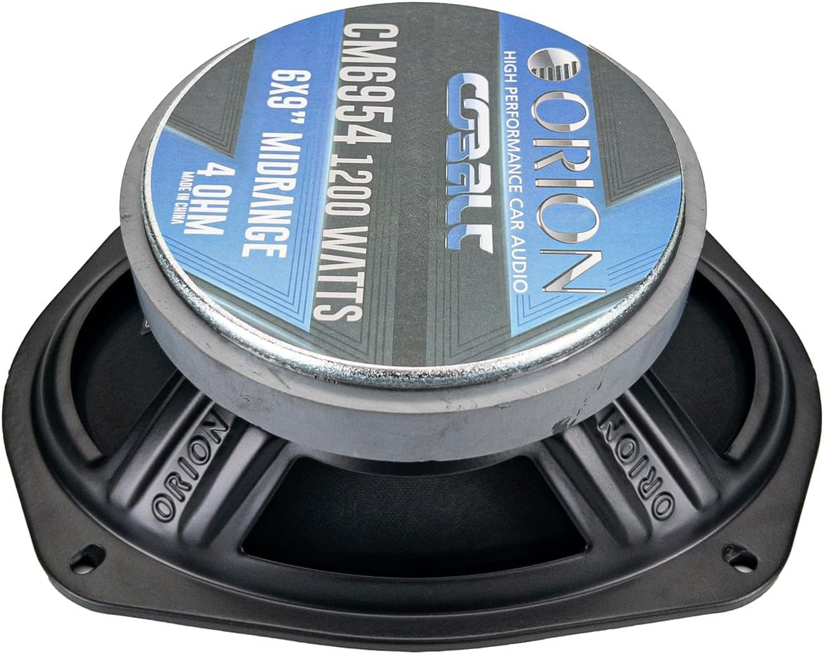 Orion - CM6954 - 6x9 Inch 4 Ohm Midrange Speaker 300 Watts RMS
