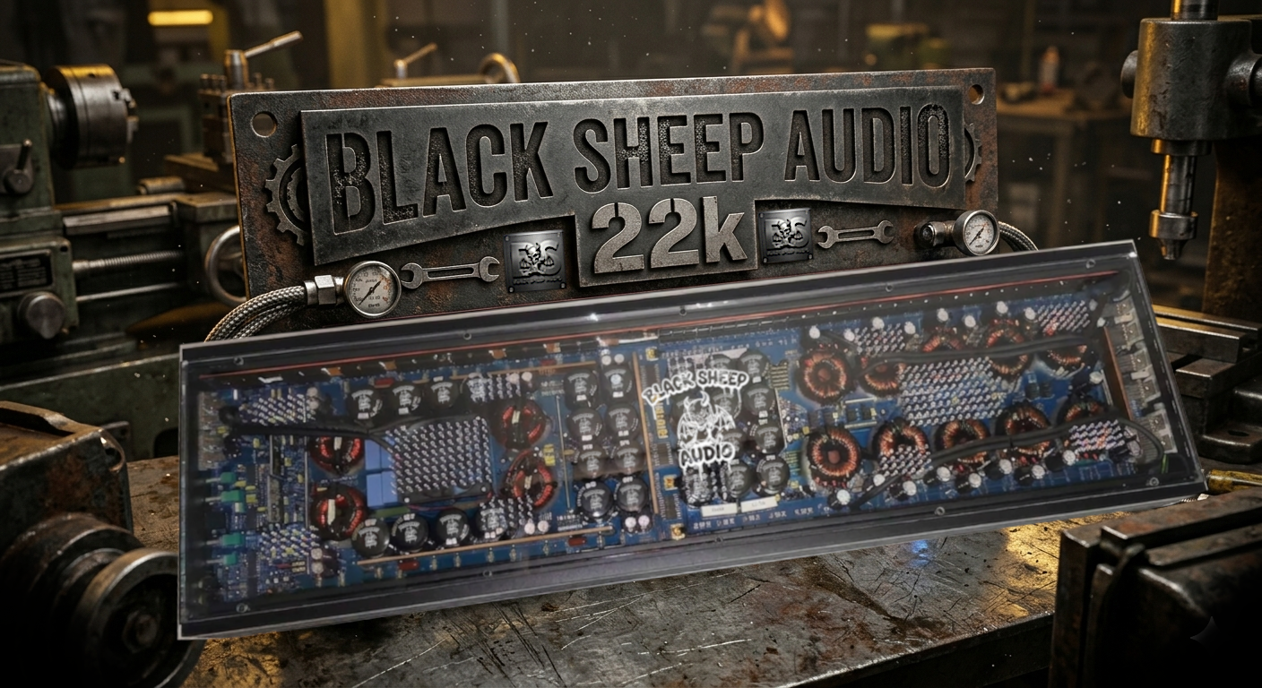 Black Sheep Audio | 22000.1D | 22,000w RMS | Korean Design