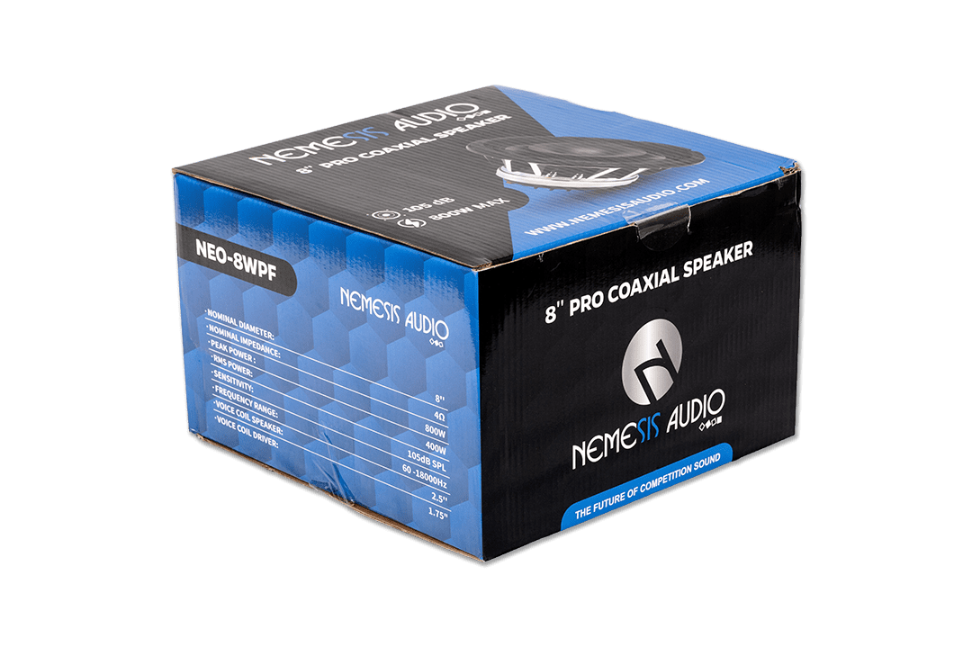 Nemesis Audio -  NEO-8WPF - 8″ Water Resistant Pro-Coaxial  800W MAX/ 400W RMS