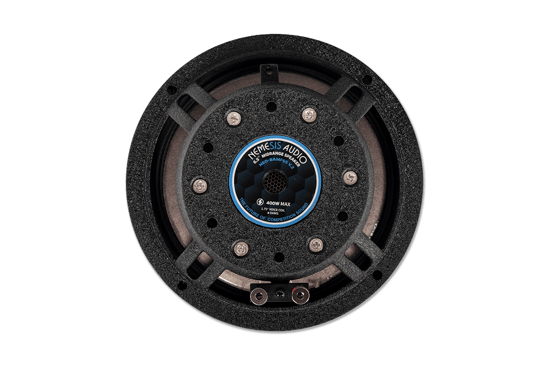 Nemesis Audio - NEO-BAMF65 V.2  - 6.5″ Neodymium midrange,  400W peak, 200W RMS, 4-Ohm