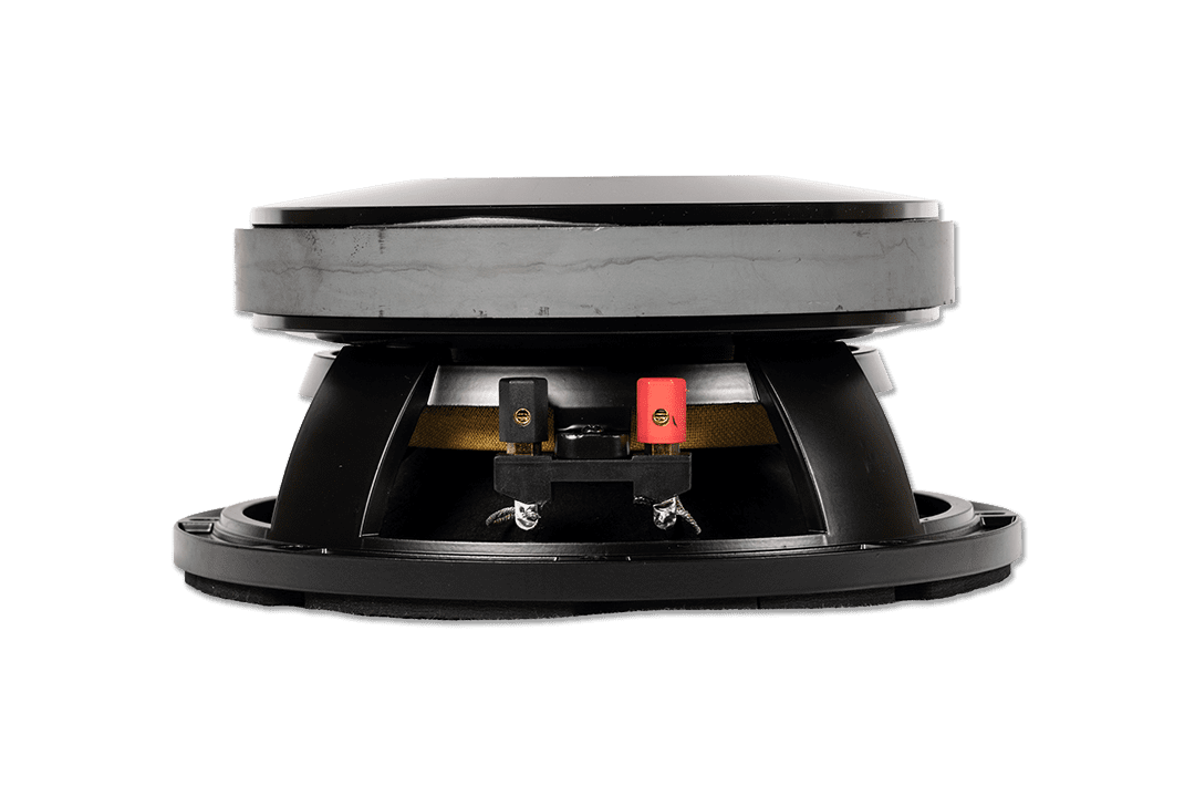 Nemesis Audio - FIERCE-8MR 8″ midrange speaker with 500W RMS / 1000W peak. Designed for aggressive, high-output builds.