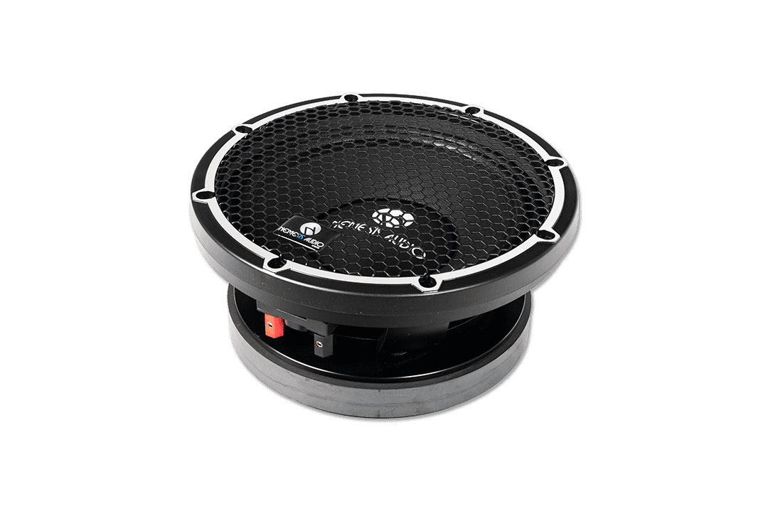 Nemesis Audio - FIERCE-8MR 8″ midrange speaker with 500W RMS / 1000W peak. Designed for aggressive, high-output builds.