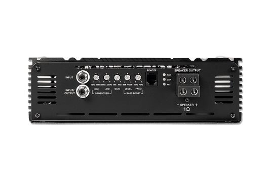 Nemesis Audio - NA-FR2500D v.2 1 channel full-range compact Class D amp, 2500W RMS @1-Ohm. Full crossover control and advanced protection.
