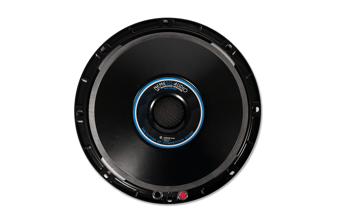 Nemesis Audio - NA-10MR 10″ midrange speaker engineered for clean mids and efficient projection in car audio systems. NA-10MR quantity